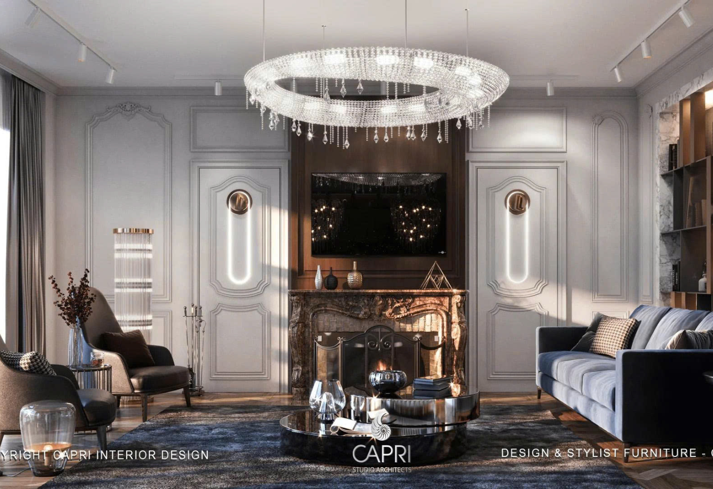 PHONG CÁCH MODERN LUXURY CHO BIỆT THỰ VÀ NHÀ PHỐ HIỆN ĐẠI